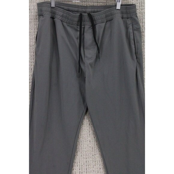 STOIC Softshell Hiking Pants Mens Sz 34x30 Gray Solid Drawstring Gym & Training - Picture 2 of 9